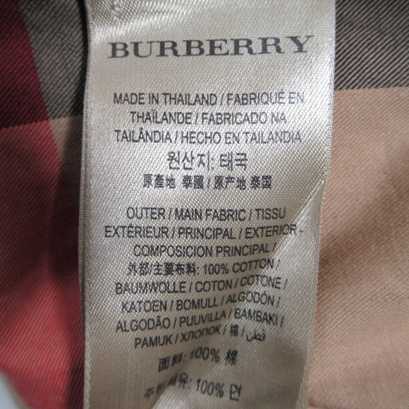 Burberry Men's Check Cotton Button Down Shirt Archive Beige Size XXL - Picture 9 of 12